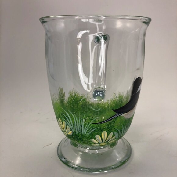 Hand Painted Glass Coffe/Tea Cup - Picture 6 of 6